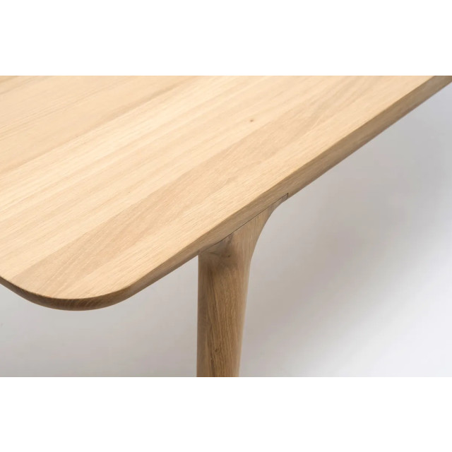 Gazzda Fawn table houten eettafel naturel 160 x 90 cm 2041828 large