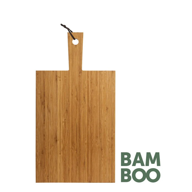 Lisomme Dille houten serveerplank bamboe 47 x 25 cm 2027356 large