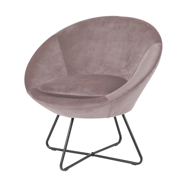 Lisomme Merel velvet fauteuil 2027245 large