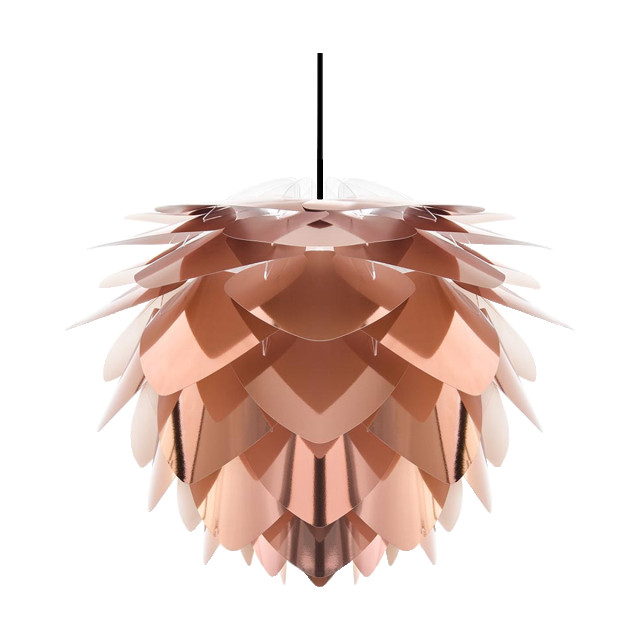 Umage Silvia mini hanglamp copper met koordset zwart Ø 32 cm 2027643 large