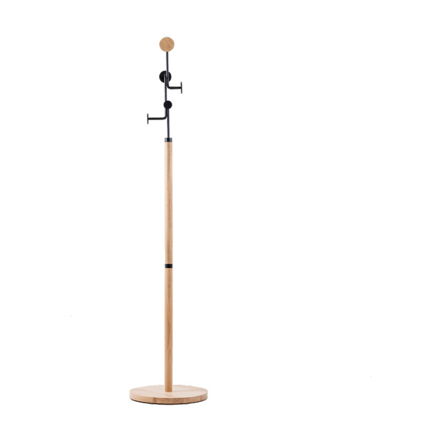 Gazzda Hook coat stand houten staande kapstok black 170 cm 2027312 large