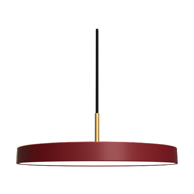 Umage Asteria medium hanglamp ruby red met koordset Ø 43 cm 2027615 large