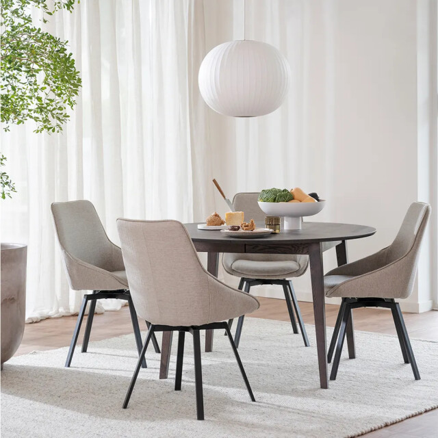 Rowico Home Alison draaibare eetkamerstoel set van 2 2430172 large