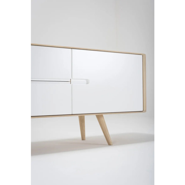 Gazzda Ena sideboard houten dressoir whitewash 180 cm 2041613 large