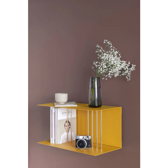Umage Teaser shelf aluminium wandrek saffron yellow 2041837 large