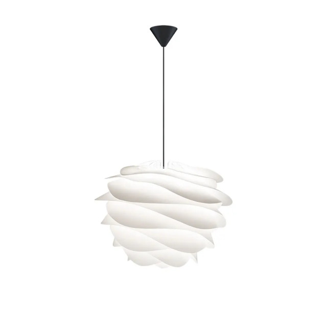 Umage Carmina medium hanglamp white met koordset zwart Ø 48 cm 2027918 large