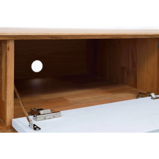 Gazzda Ena lowboard houten tv meubel naturel 180 x 42 cm 2027182 large