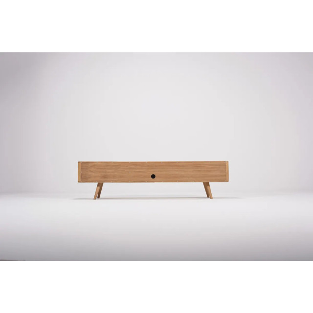 Gazzda Ena lowboard houten tv meubel naturel 180 x 42 cm 2027182 large