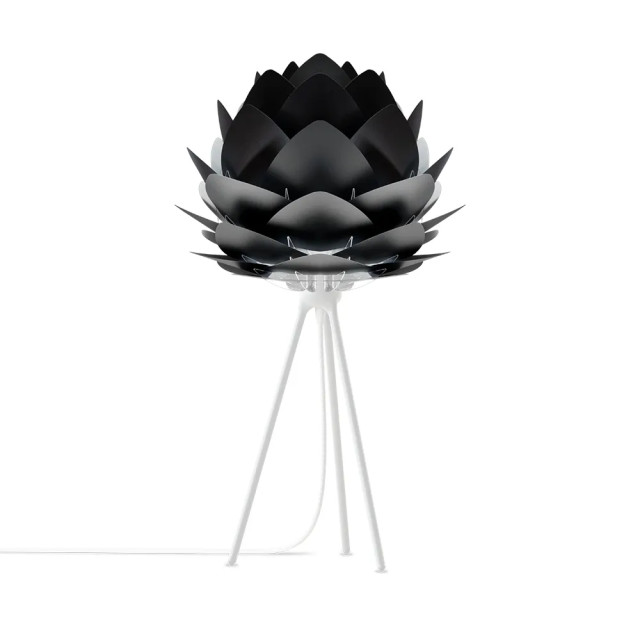 Umage Silvia mini tafellamp black met tripod wit Ø 32 cm 2027730 large