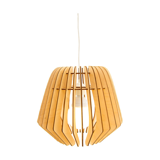 Bomerango Original m houten hanglamp medium met koordset wit Ø 37 cm 2027899 large