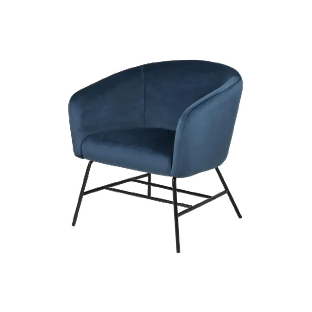 Lisomme Lissy velvet fauteuil donker 2027270 large