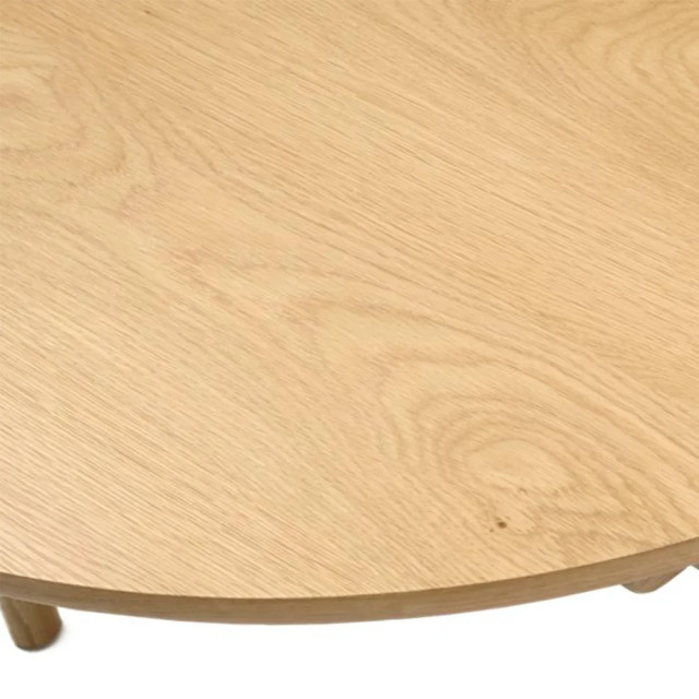 Olivine Kjeld verlengbare houten eettafel naturel 190 x 100 cm 2411464 large