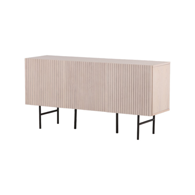 Nest living Ingmar houten dressoir whitewash 150 x 75 cm 2836237 large