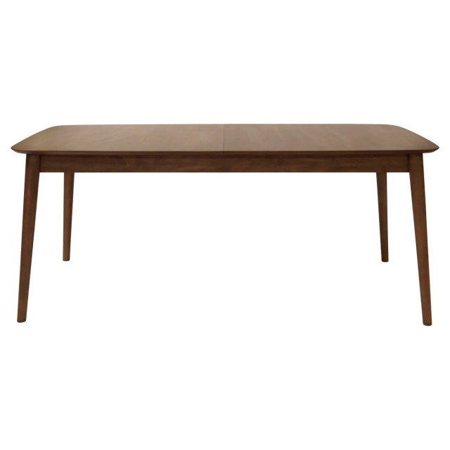 Lisomme Victor uitschuifbare houten eettafel walnoot 180 tot 219 x 90 cm 2091681 large