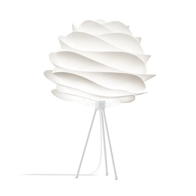 Umage Carmina medium tafellamp white met tafel tripod Ø 48 cm 2027928 large