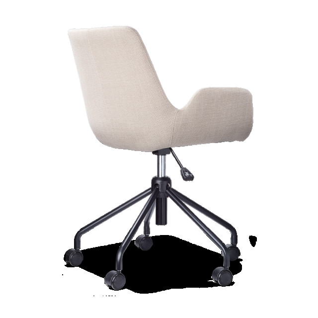 Nolon Nout-eef bureaustoel zwart onderstel set van 2 2831518 large