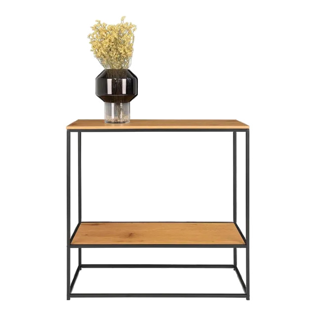 Artichok Karen metalen sidetable naturel 80 x 36 cm 2027131 large