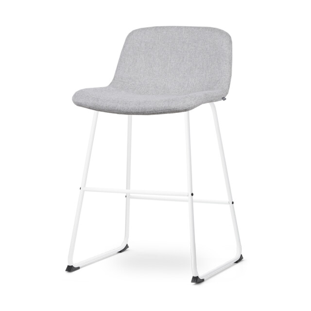 Nolon Nino-mats barkruk licht wit onderstel 65 cm 2027402 large