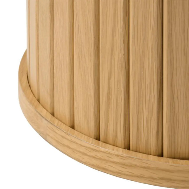 Olivine Lenn houten salontafel naturel Ø90 cm 2411444 large