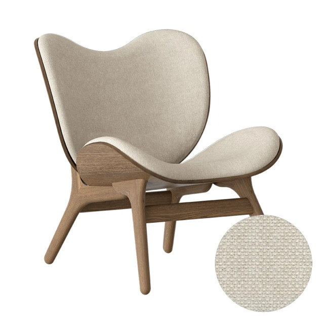 Umage A conversation piece houten fauteuil donker eiken white sands 2180466 large