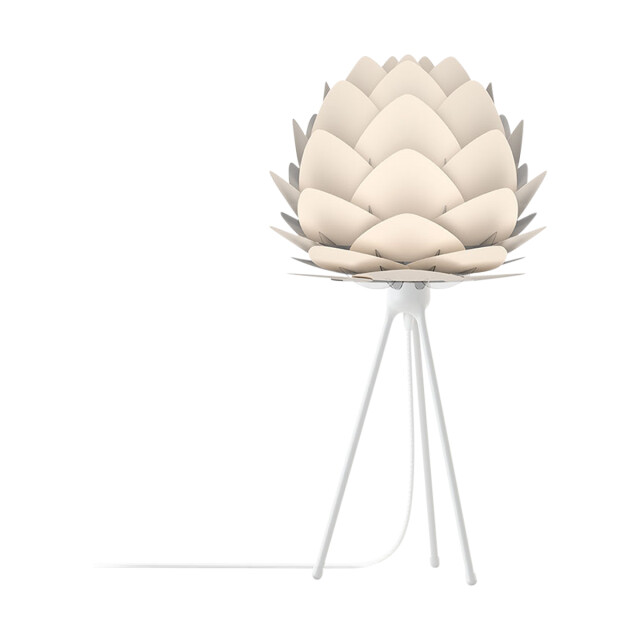 Umage Aluvia mini tafellamp pearl white met tripod Ø 40 cm 2027795 large