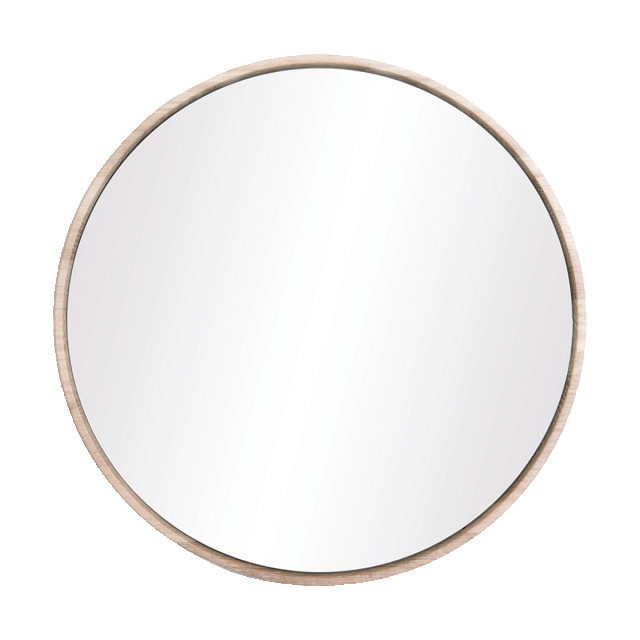 Gazzda Look mirror wandspiegel whitewash Ø 22 cm 2041807 large