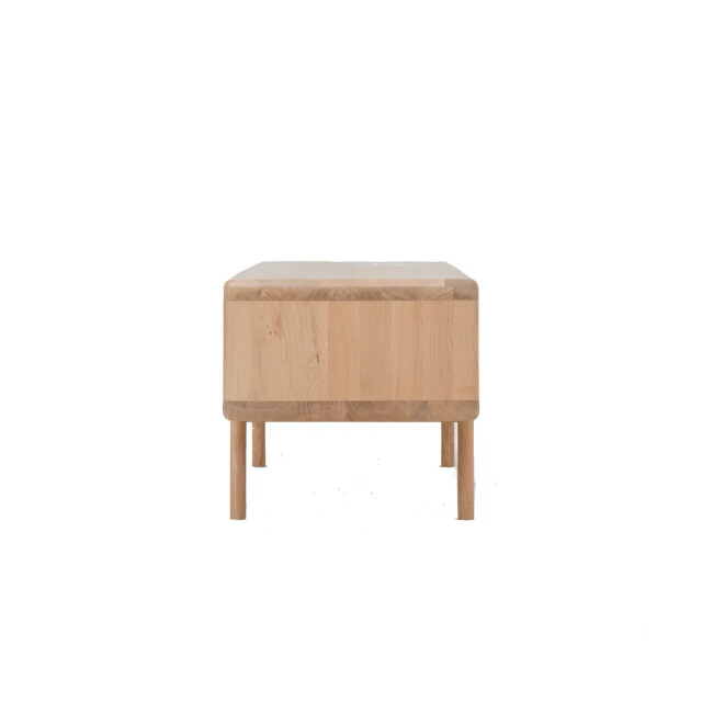Gazzda Fawn lowboard 2 drawers houten tv meubel naturel 220 x 45 cm 2027169 large