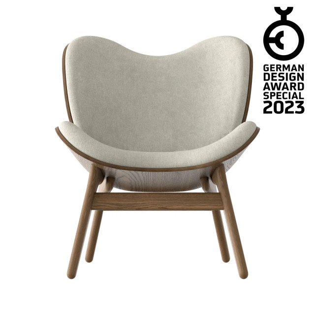 Umage A conversation piece houten fauteuil donker eiken white sands 2180466 large