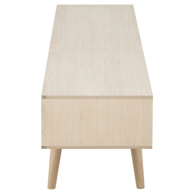 Lisomme Roosje houten tv meubel naturel 160 x 43 cm 2163682 large