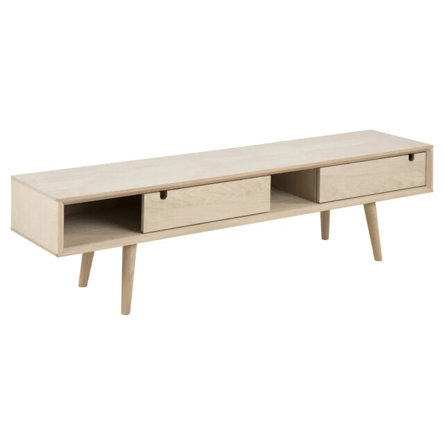 Lisomme Roosje houten tv meubel naturel 160 x 43 cm 2163682 large