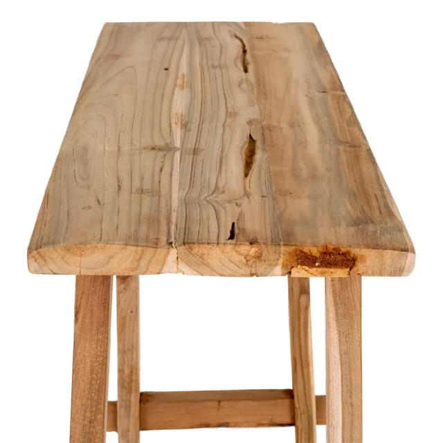 Artichok Guusje houten sidetable naturel 90 x 30 cm 2028851 large