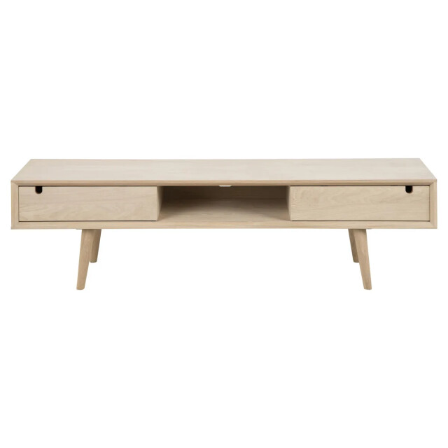 Lisomme Roosje houten tv meubel naturel 160 x 43 cm 2163682 large