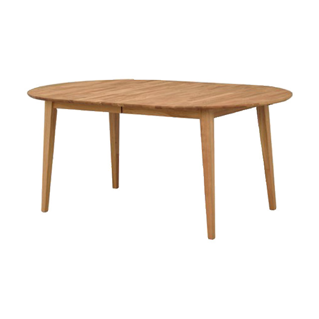 Rowico Home Filippa uitschuifbare houten eettafel naturel 170 x 105 cm 2041824 large