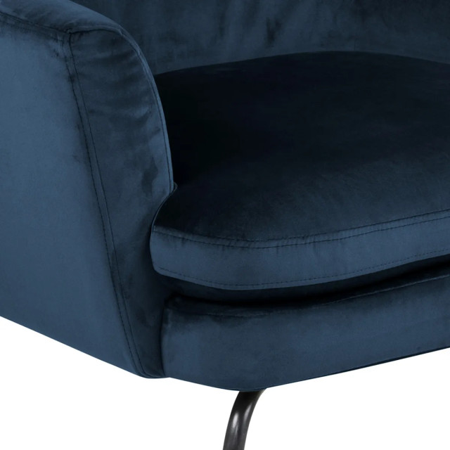 Lisomme Jez velvet fauteuil donker 2027266 large