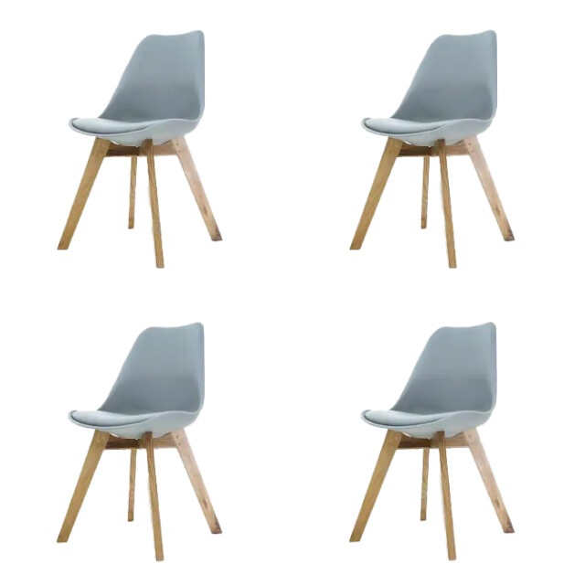Essence Madera eetkamerstoel licht houten onderstel set van 4 2827089 large