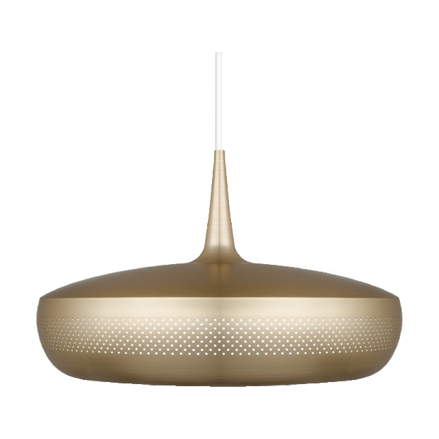 Umage Clava dine hanglamp brushed brass met koordset wit Ø 43 cm 2027618 large