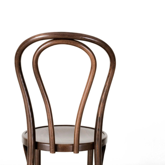 Fameg Vienna thonet no. 18 houten bistrostoel walnoot 2036820 large