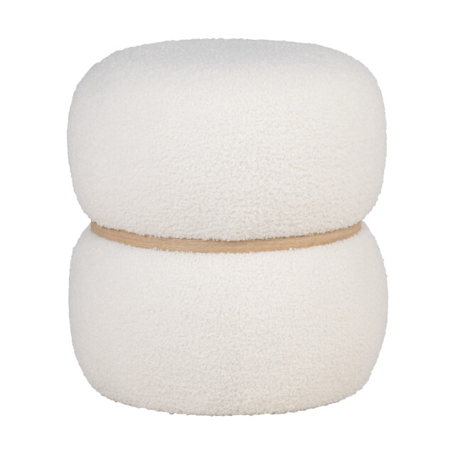 Artichok Madelon bouclé poef Ø 38 cm 2846098 large
