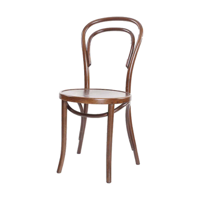 Fameg Vienna thonet no. 14 houten bistrostoel walnoot 2036823 large