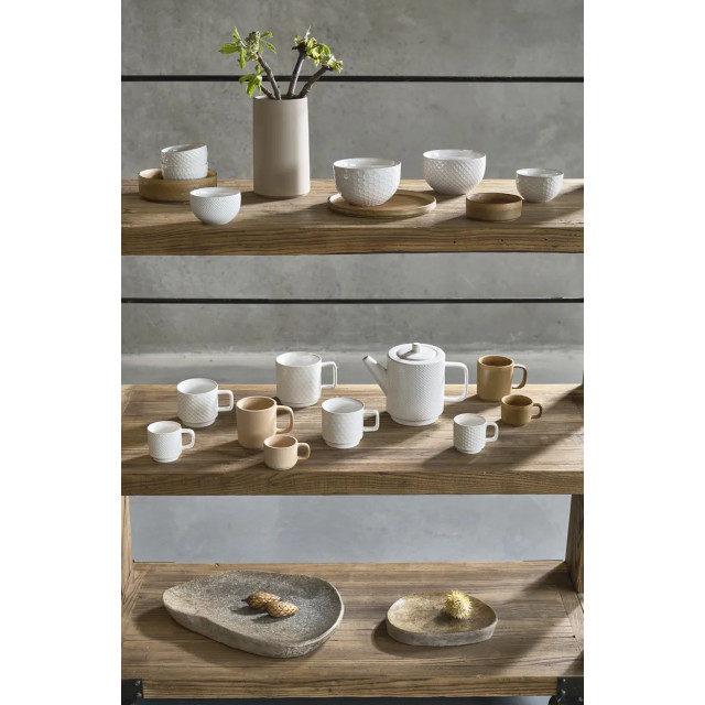 Villa Collection Elstra espresso kopjes met patroon gebroken set van 4 2069152 large