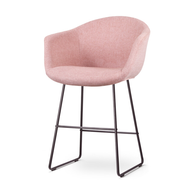 Nolon Nino-otis barkruk zacht zwart onderstel 65 cm 2027501 large