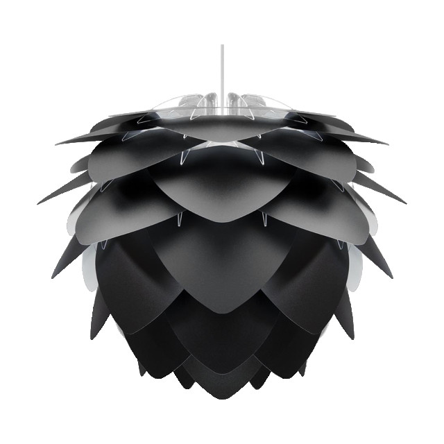 Umage Silvia medium hanglamp black met koordset wit Ø 50 cm 2027732 large