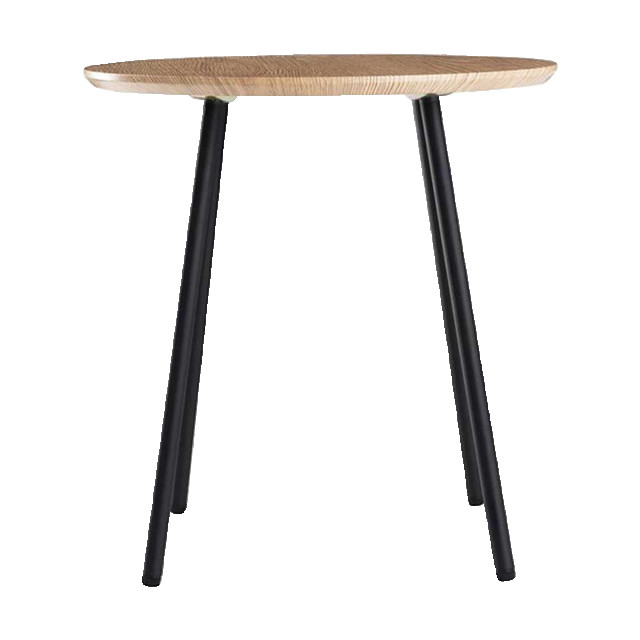 Lisomme Jolijn houten bijzettafel naturel Ø 40 cm 2028045 large