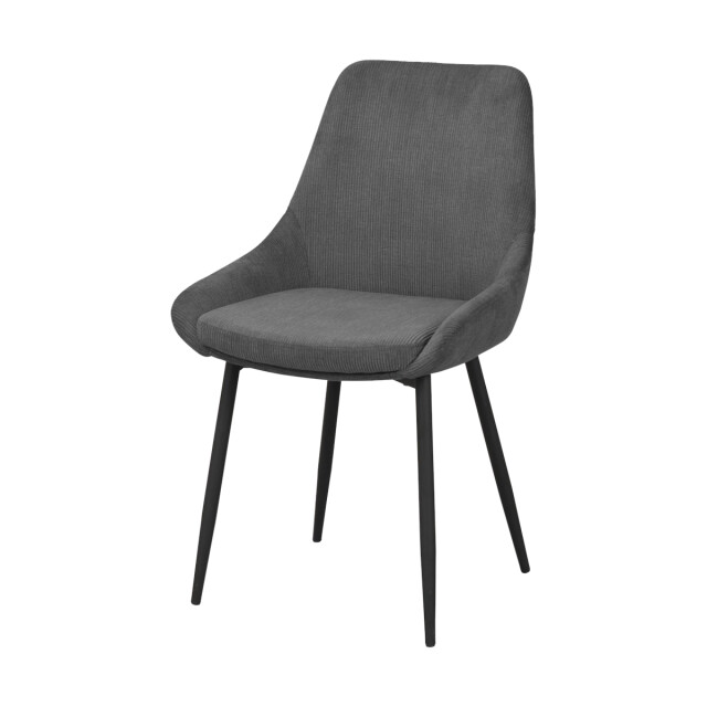 Rowico Home Sierra ribstof eetkamerstoel donker 2028215 large