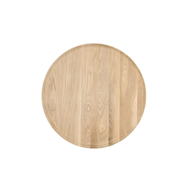 Villa Collection Ebern houten salontafel whitewash 70,5 x 44,5 cm 2057426 large