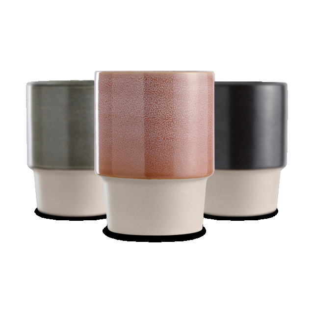Lisomme Lilly stoneware mokken set van 3 kleuren 2225477 large