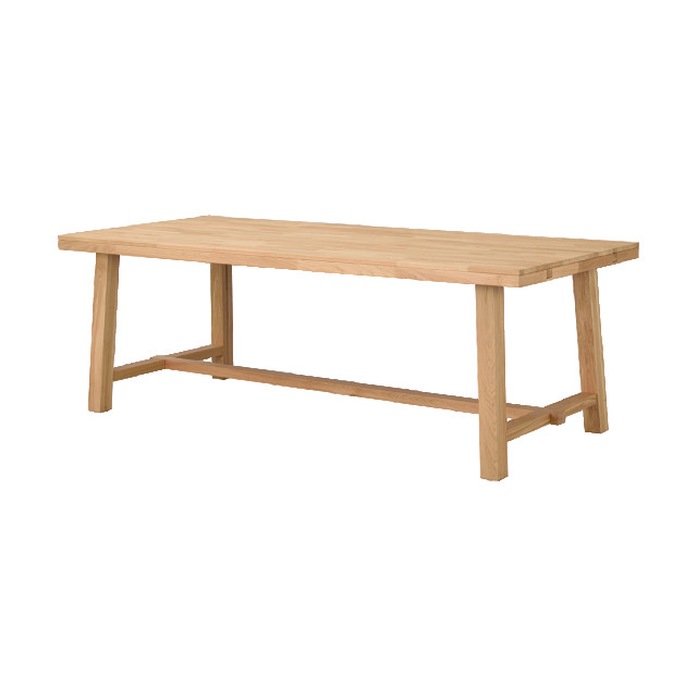 Rowico Home Brooklyn verlengbare houten eettafel naturel 220 x 95 cm 2028723 large