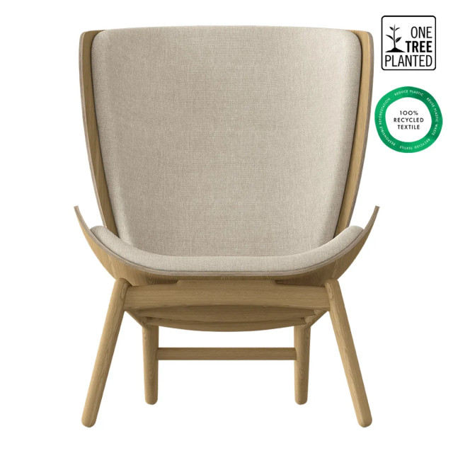 Umage The reader houten fauteuil white sands 2180471 large