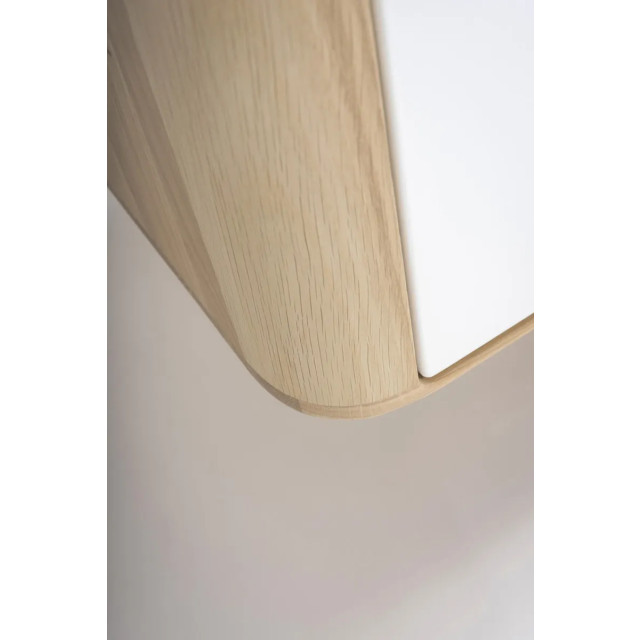 Gazzda Ena dresser 90 houten ladekast whitewash 90 x 110 cm 2041623 large