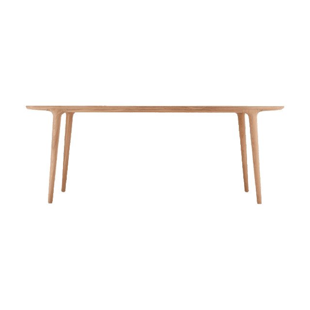 Gazzda Fawn table houten eettafel naturel 200 x 90 cm 2028734 large
